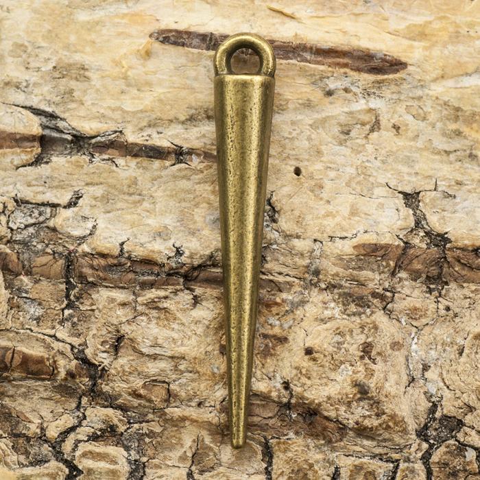 Berlock Spike 5x34 mm, Antikbrons (5st)