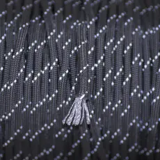 Paracord Reflex 4 mm, Brun/Grå (meter)