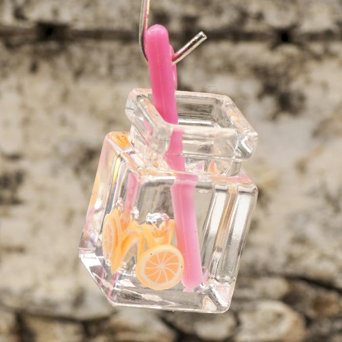 Berlock juice clementin, Orange/Vit/Rosa (st)
