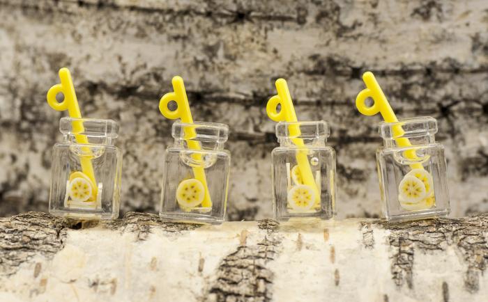 Berlock juice noni, Gul/Vit (st)
