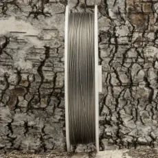 Plastöverdragen wire 0,38 mm, Metallfärg (100 m)