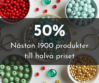 50% - Mer för mindre